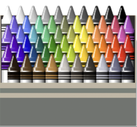 MacOS 9 Classic Crayons