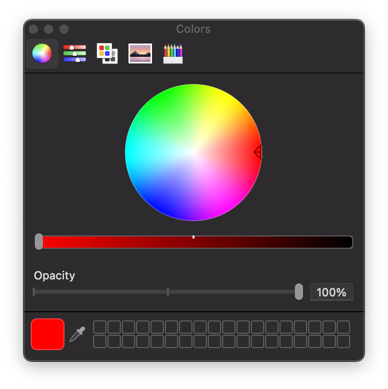 macOS Color Picker