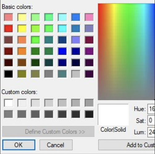 Windows Color Picker